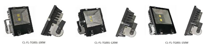 150W Bridgelux integrou luzes de inundação industriais do diodo emissor de luz da microplaqueta para a iluminação da arquitetura 1