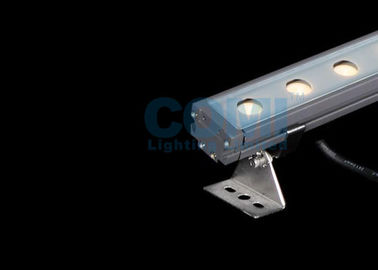 500mm 10 * barra de luz linear da arruela da parede 2W (ou 3W RGB) com avaliação IP65 exterior do suporte