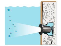 A associação subaquática do diodo emissor de luz de C4A0158 C4A0106 12V/24V 3W Dimmable RGB ilumina o OEM/ODM pequenos do tamanho disponíveis 4