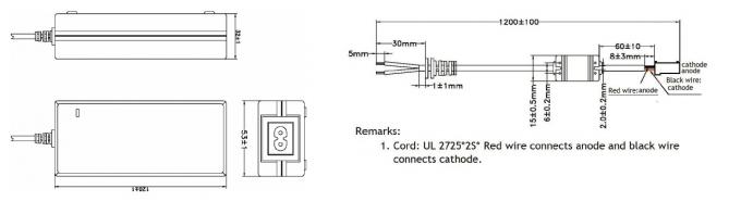conector de comutação da distribuição de Pin Connector For 3 da fonte de alimentação 12vdc 2 0