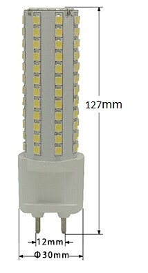 85 - Luz do milho do diodo emissor de luz de 265VAC Dimmable, lâmpada da tomada do diodo emissor de luz do CRI 80 para substituir 70W/lâmpada de 150W MH 0