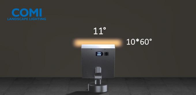 ângulo de feixe 10x60degree que zumbe ou que focaliza o projetor ajustável do diodo emissor de luz