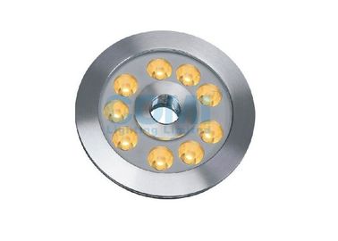 PWM da cor do anel 24VDC 18W 27W único RGB RGBW da fonte 9-LED ou 12-LED ou controle DMX512 submergível